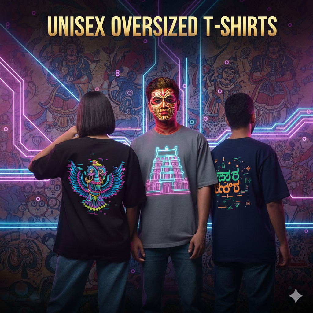 Sakkatth Unisex Oversized T-Shirts